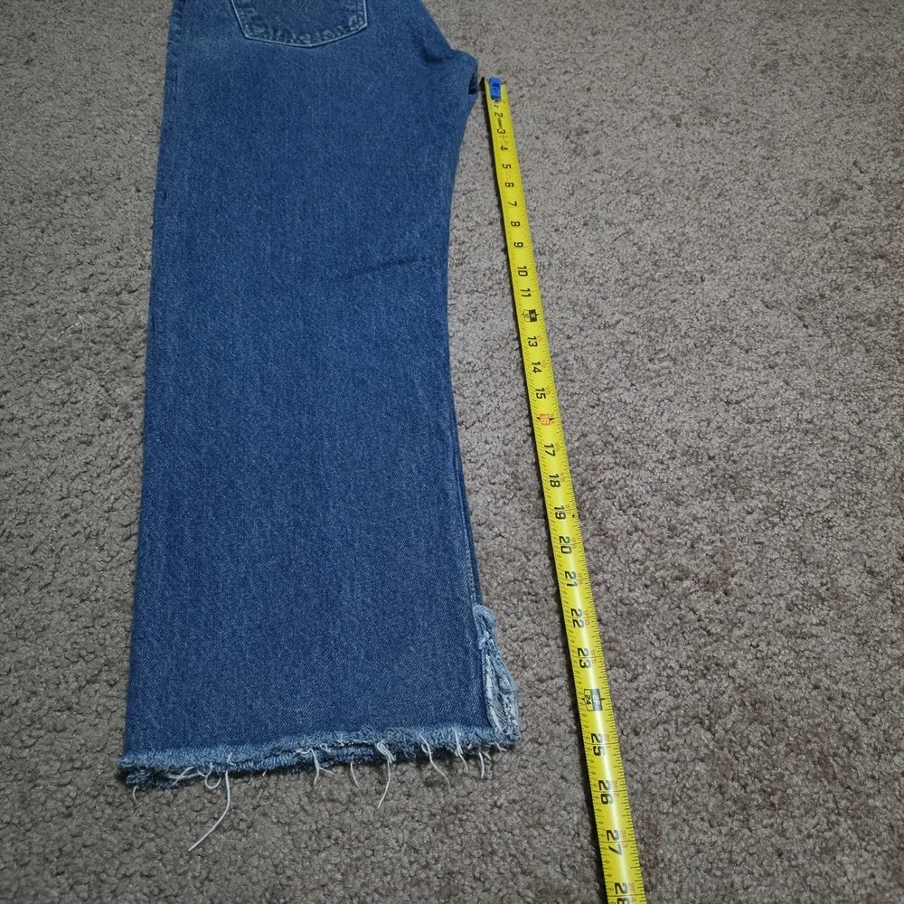 Vintage 1995 Levis 505 Size 32 x 32 *Fits 30 x 28* Orange Tab Denim‎ Jeans Ankle